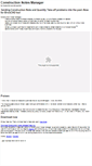Mobile Screenshot of constructionnotesmanager.com